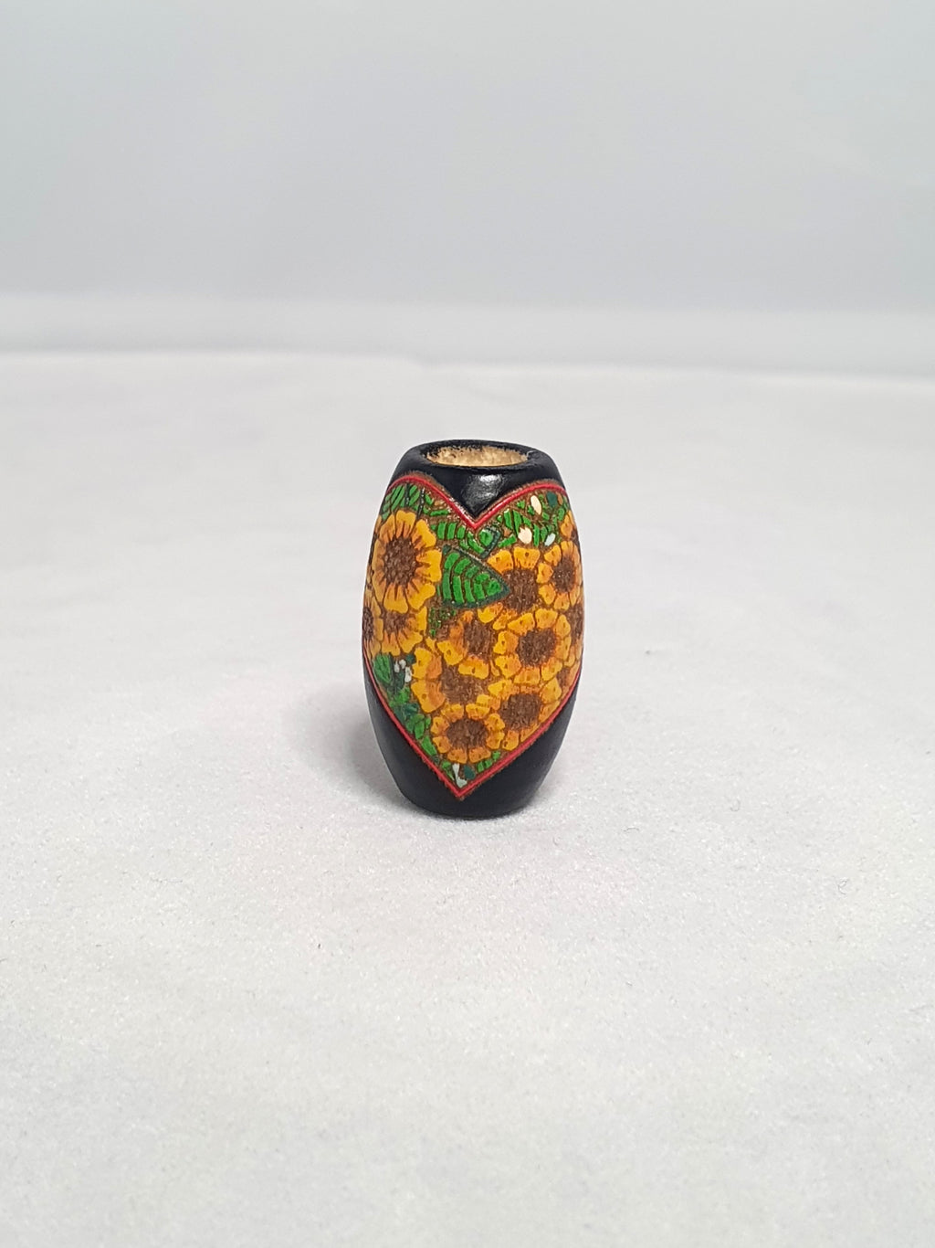 Golden Heart Bead