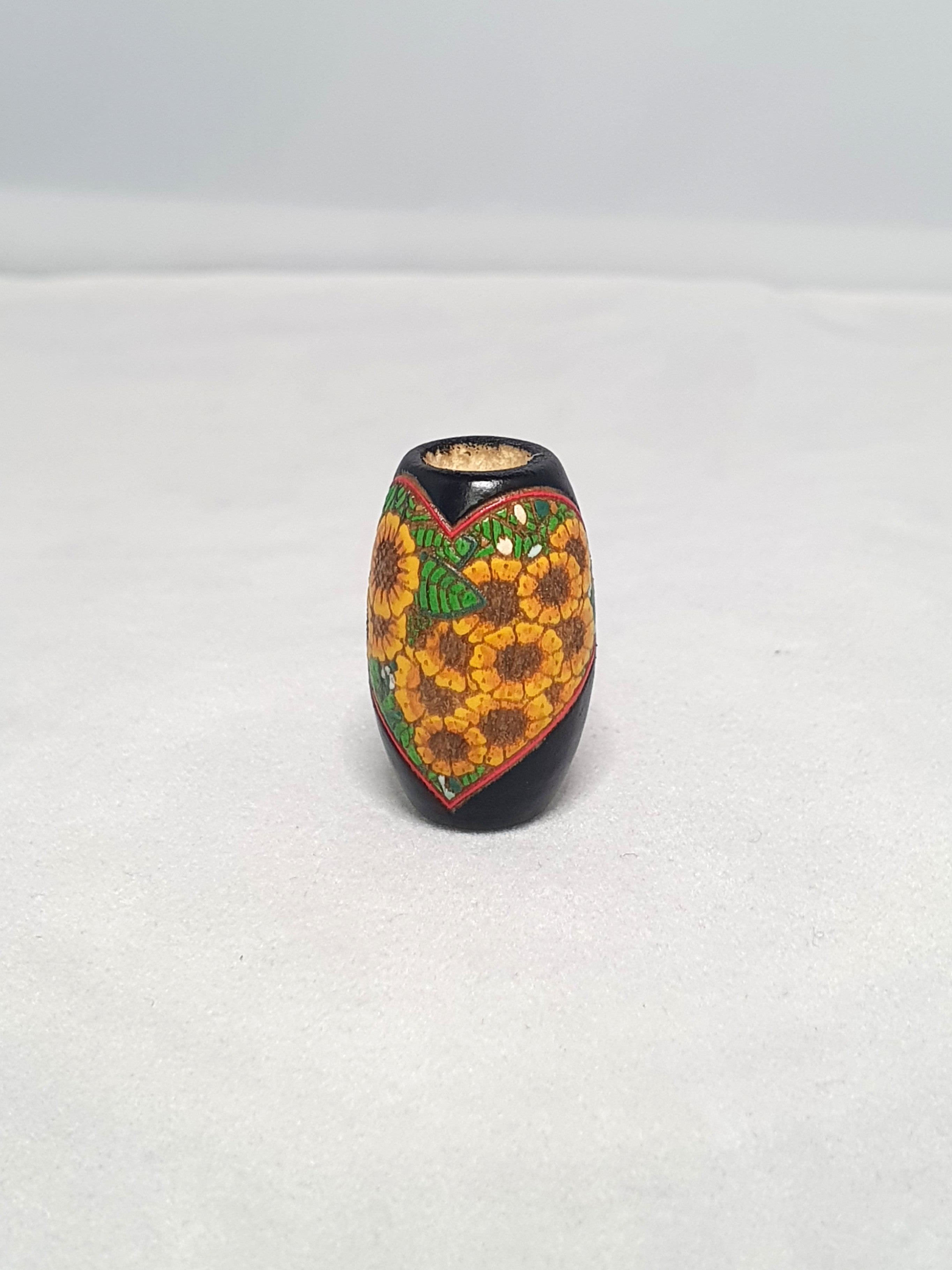 Golden Heart Bead