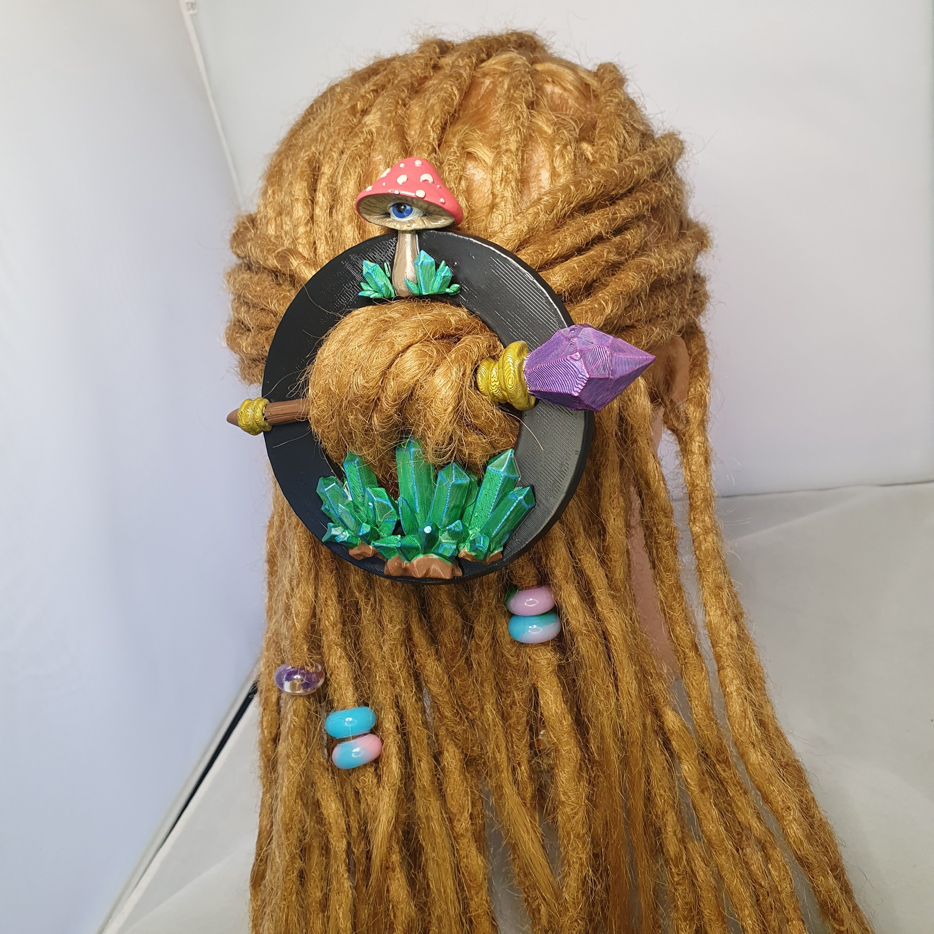 Mystical Mushroom Hair Ring