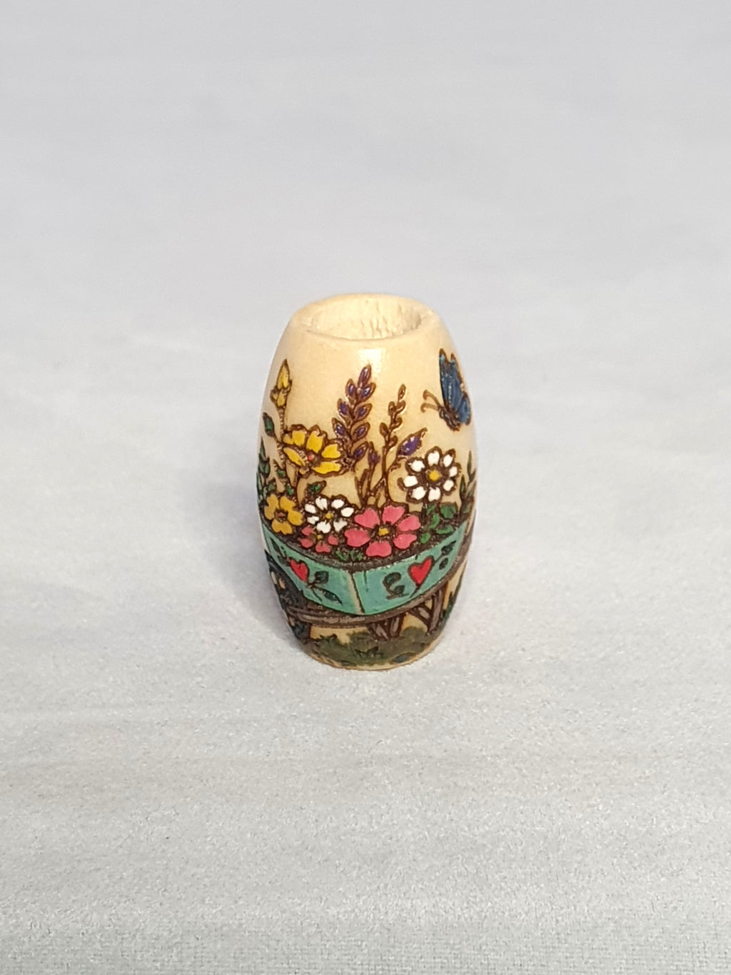 Springtime Wheelbarrow Bead