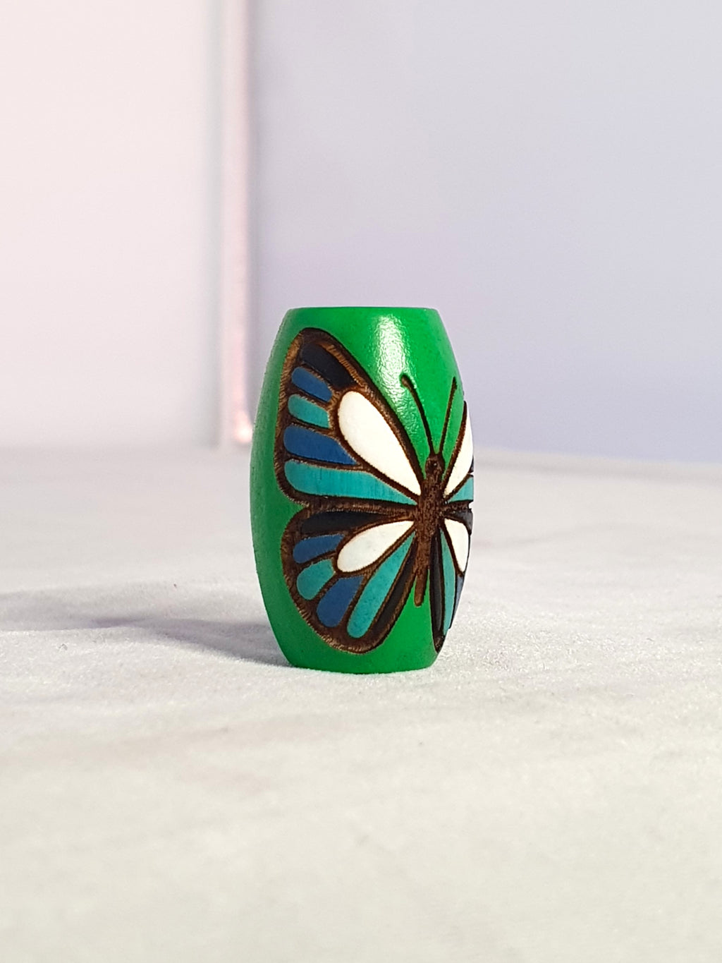 Green Butterfly Bead