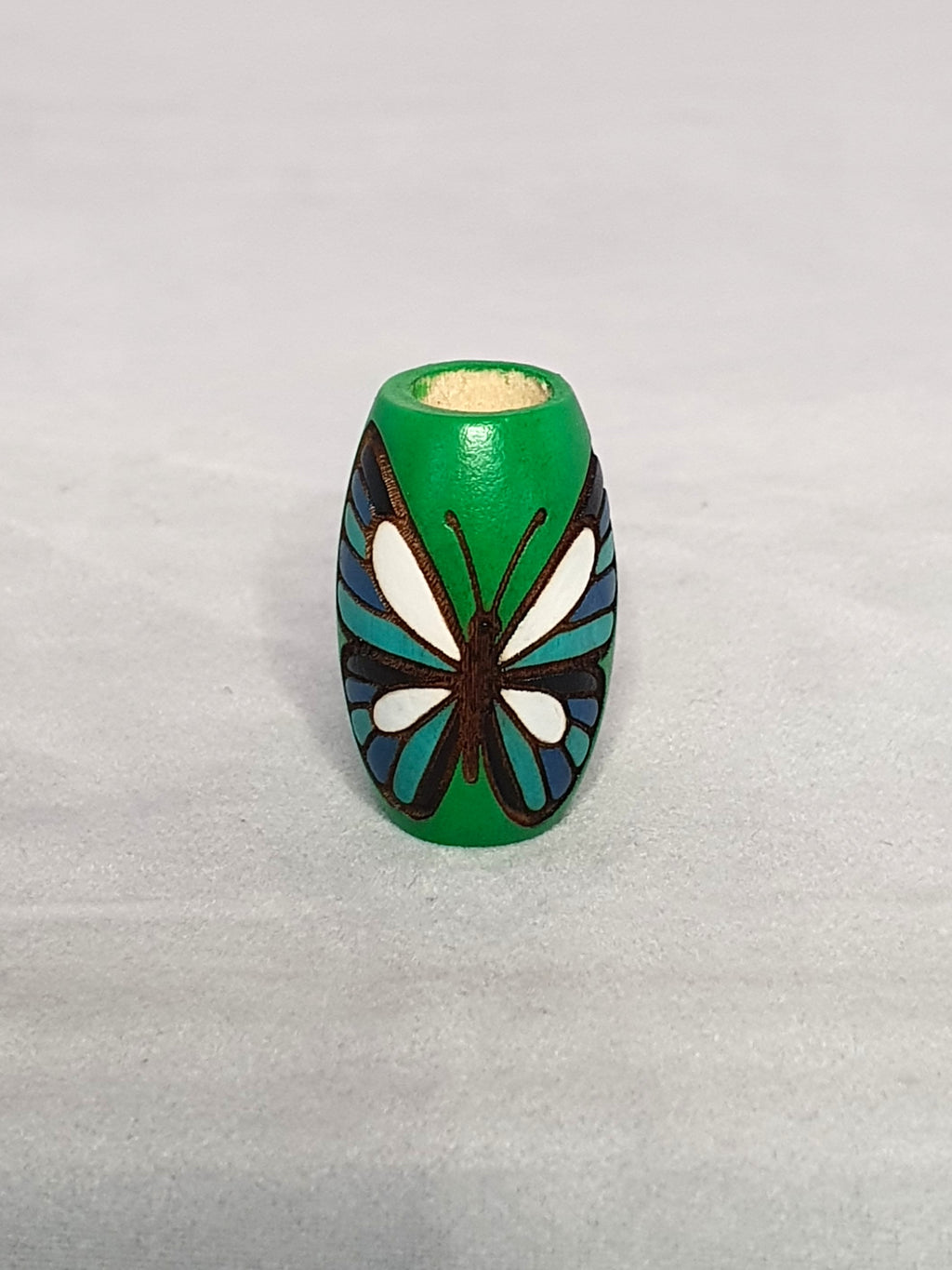 Green Butterfly Bead