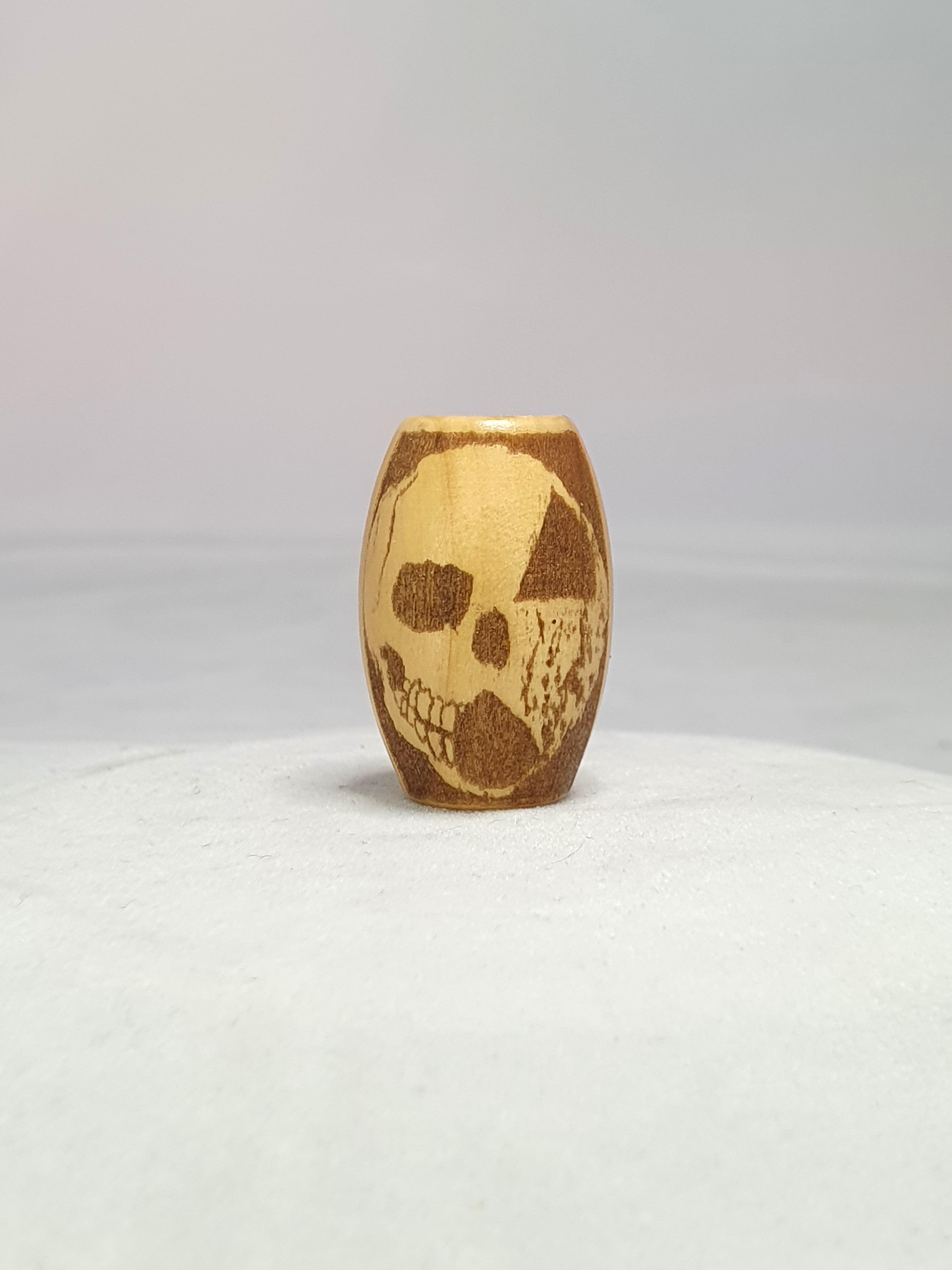 Bioskull Natural Wood Bead