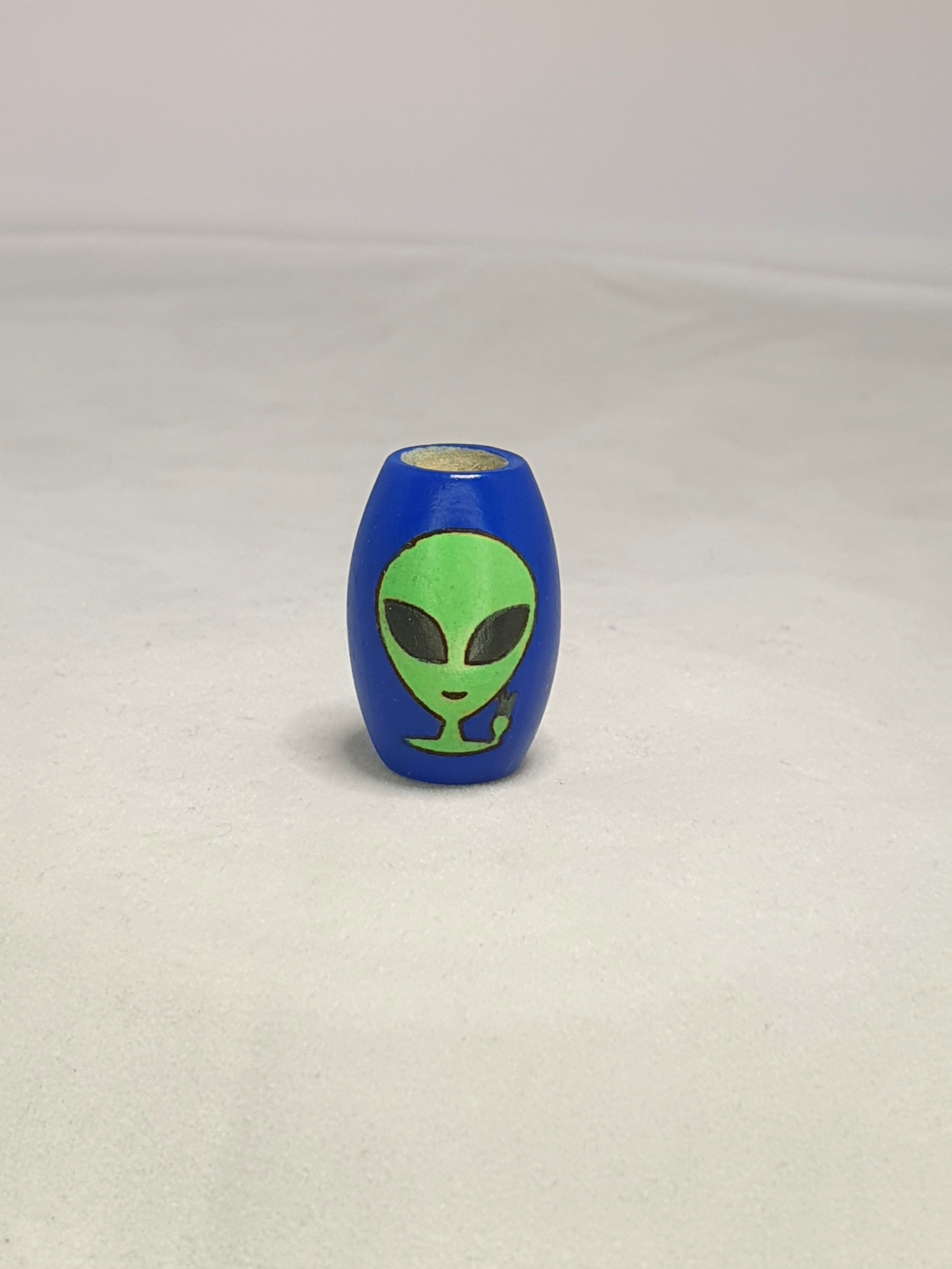 Blue Alien Bead