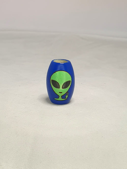 Blue Alien Bead