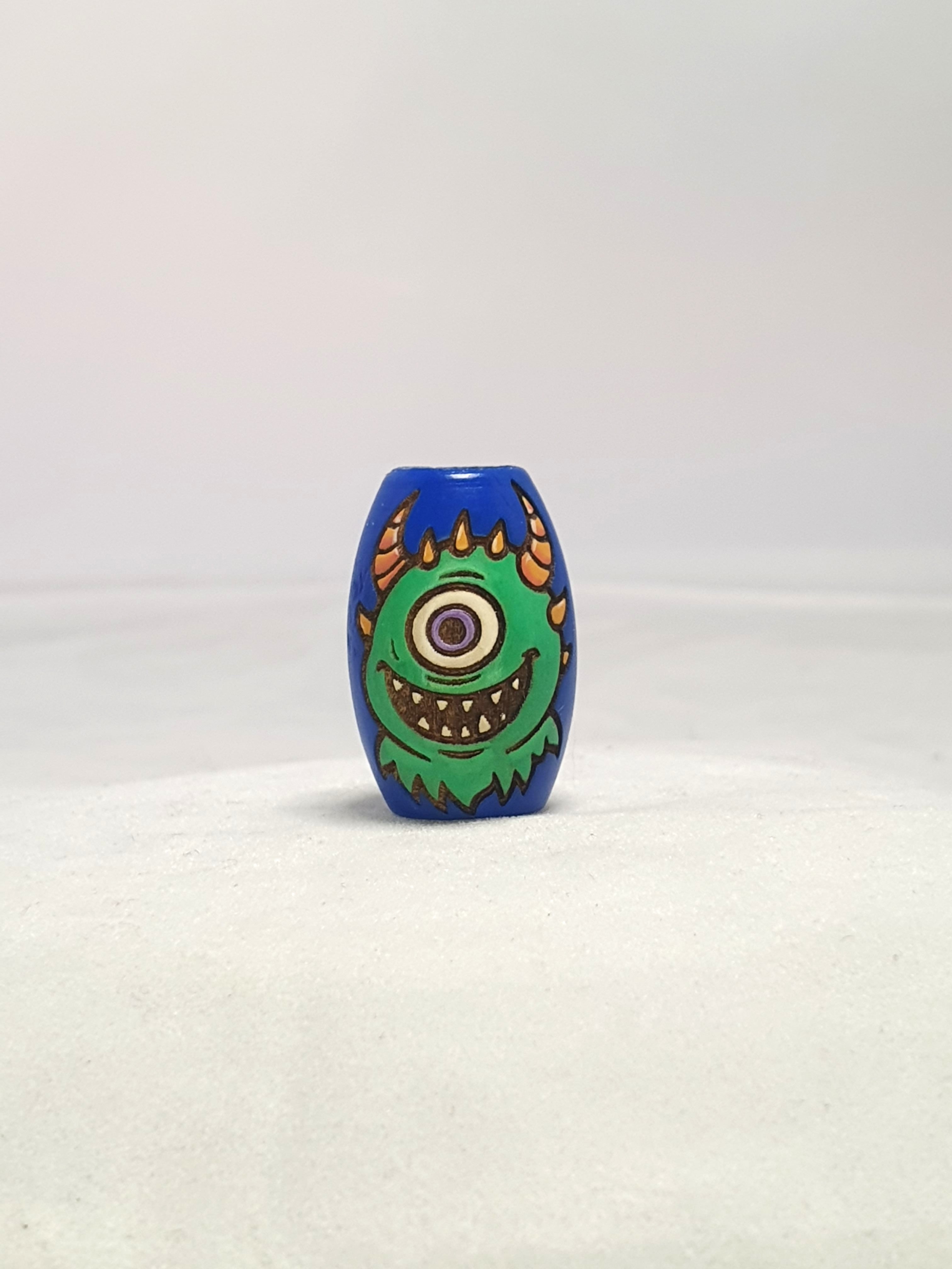 Blue Monster Bead