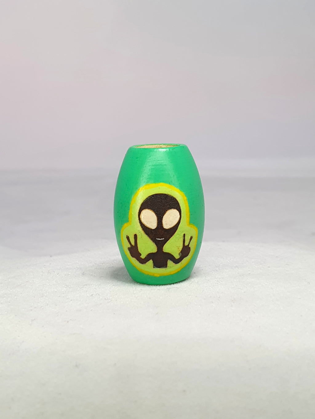 Green Alien Bead
