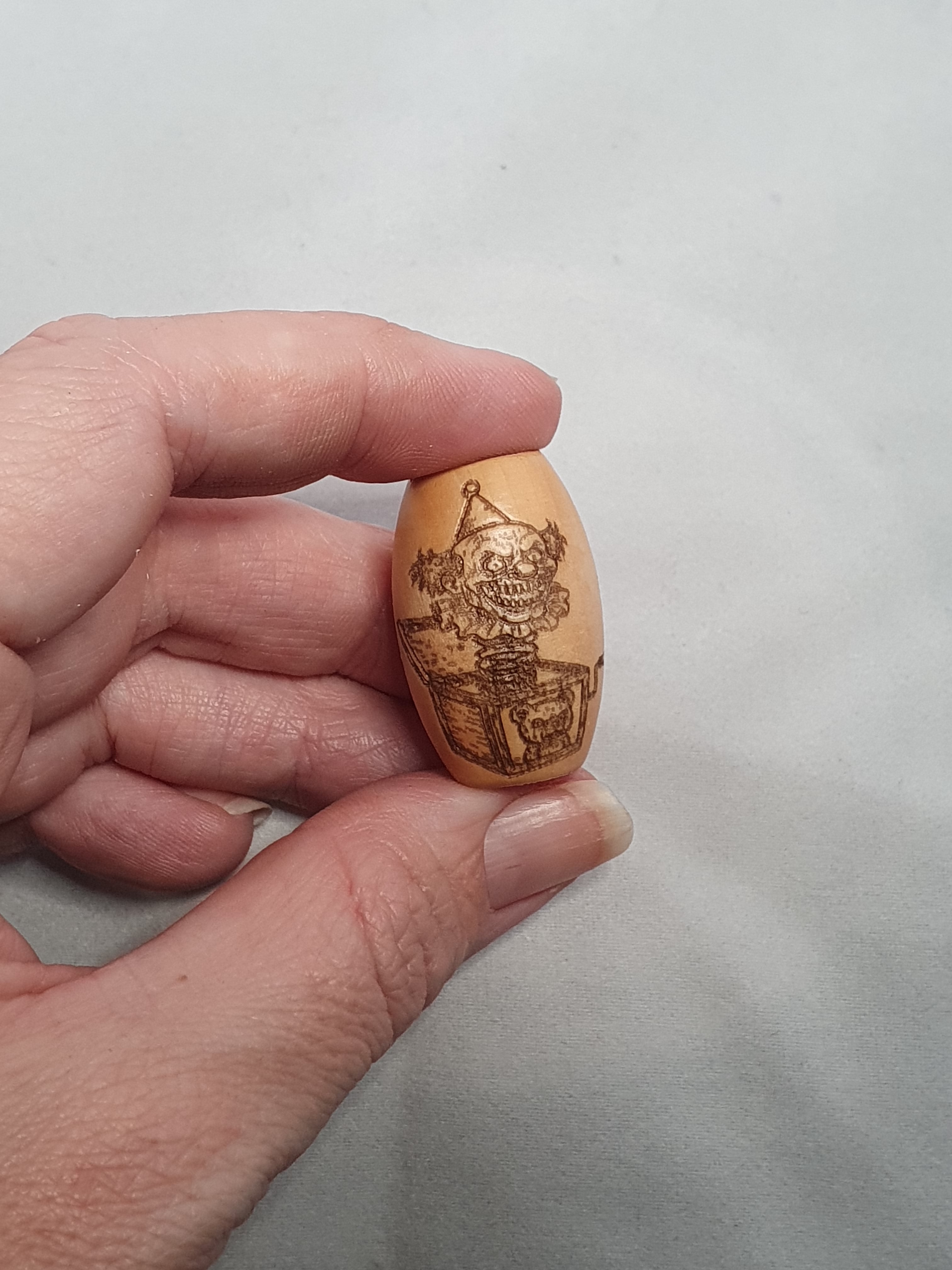 Creepy Jack In A Box Bead