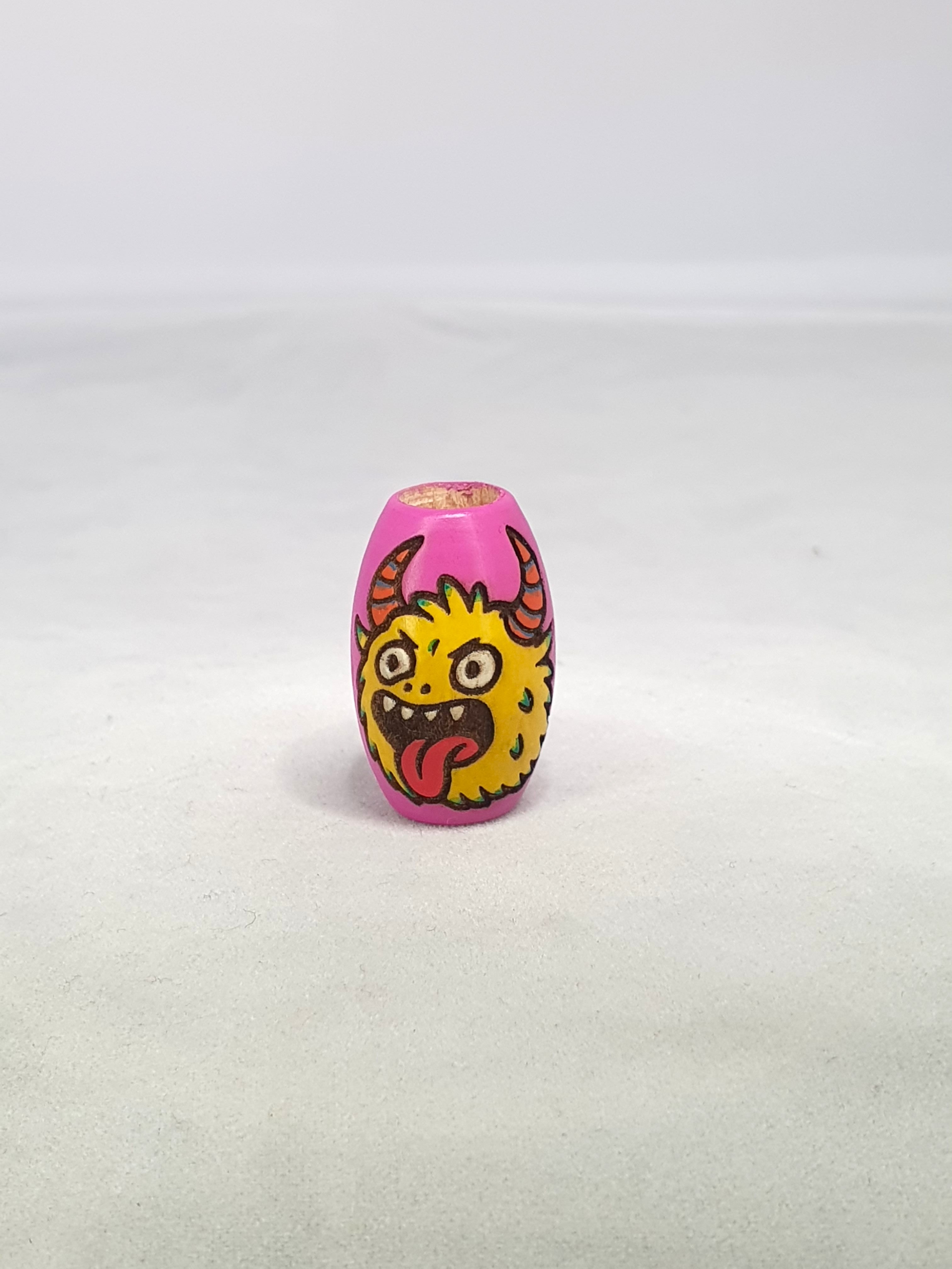 Pink Monster Bead