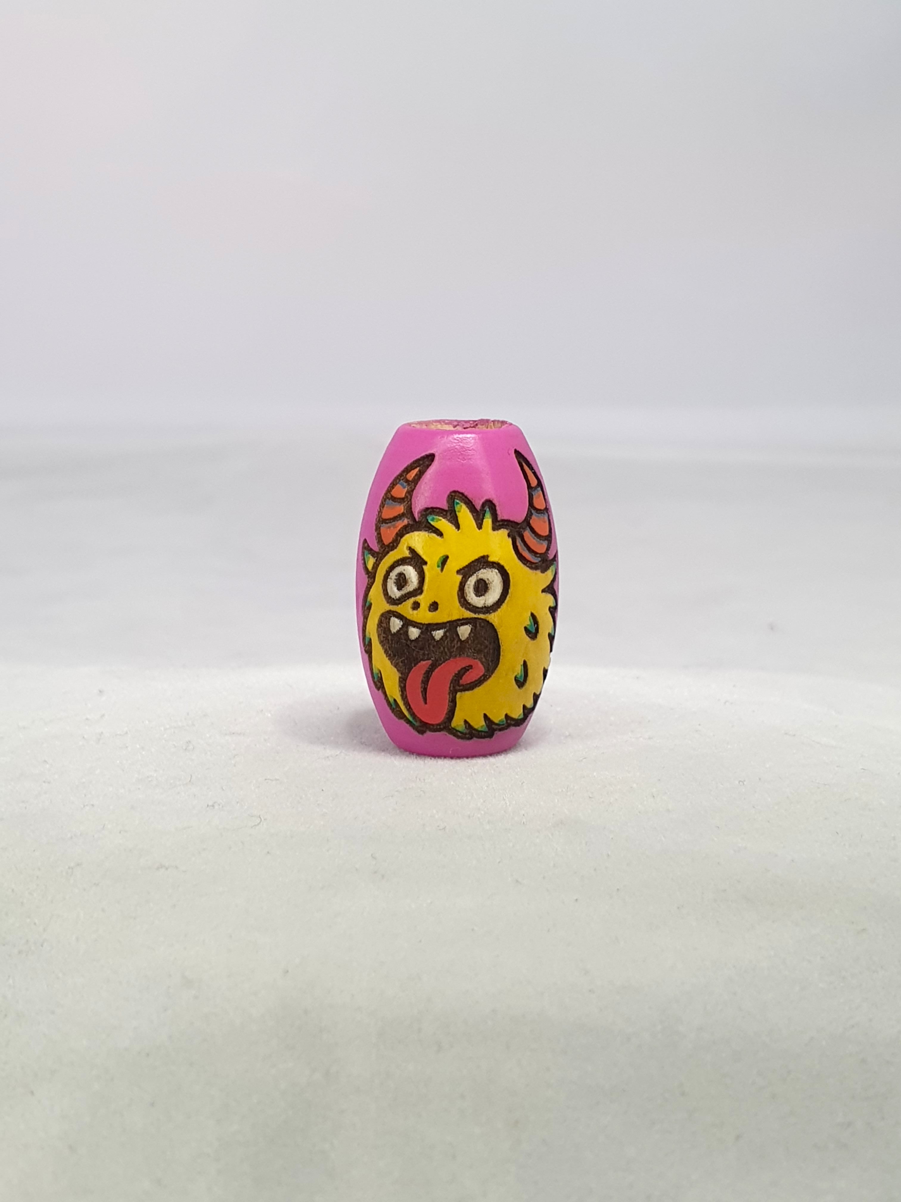 Pink Monster Bead