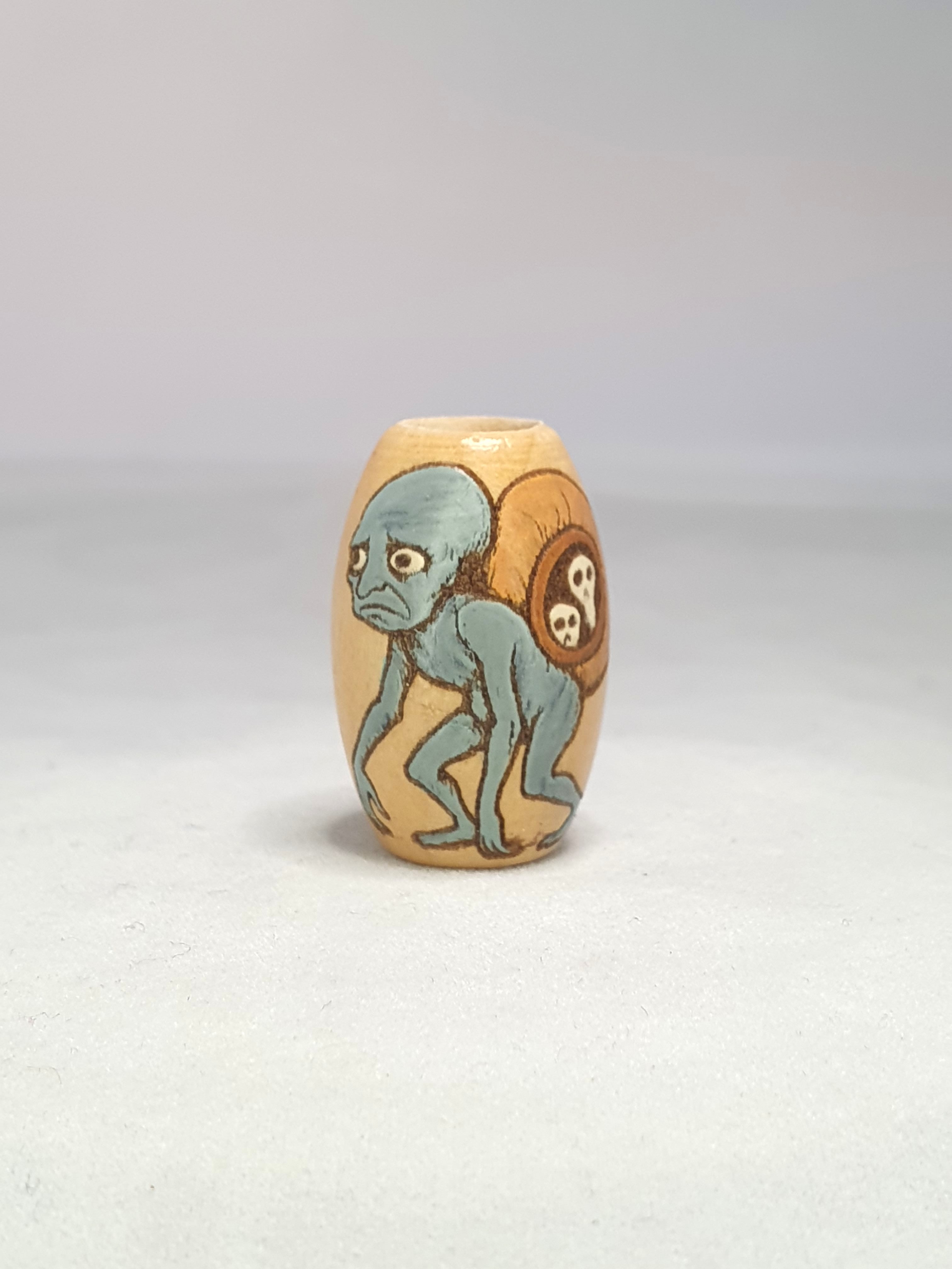Sad Snail Dreadlock Bead