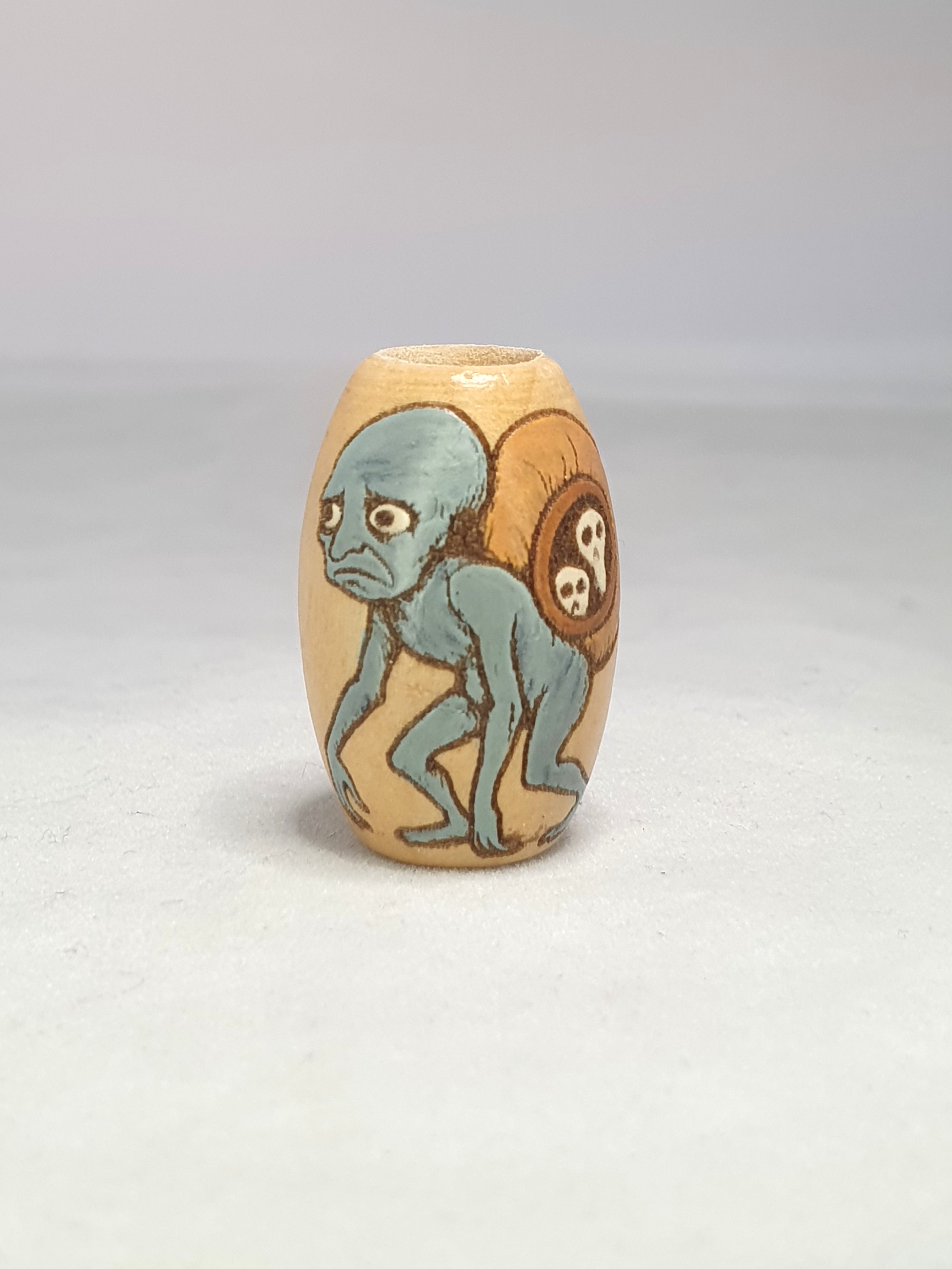 Sad Snail Dreadlock Bead