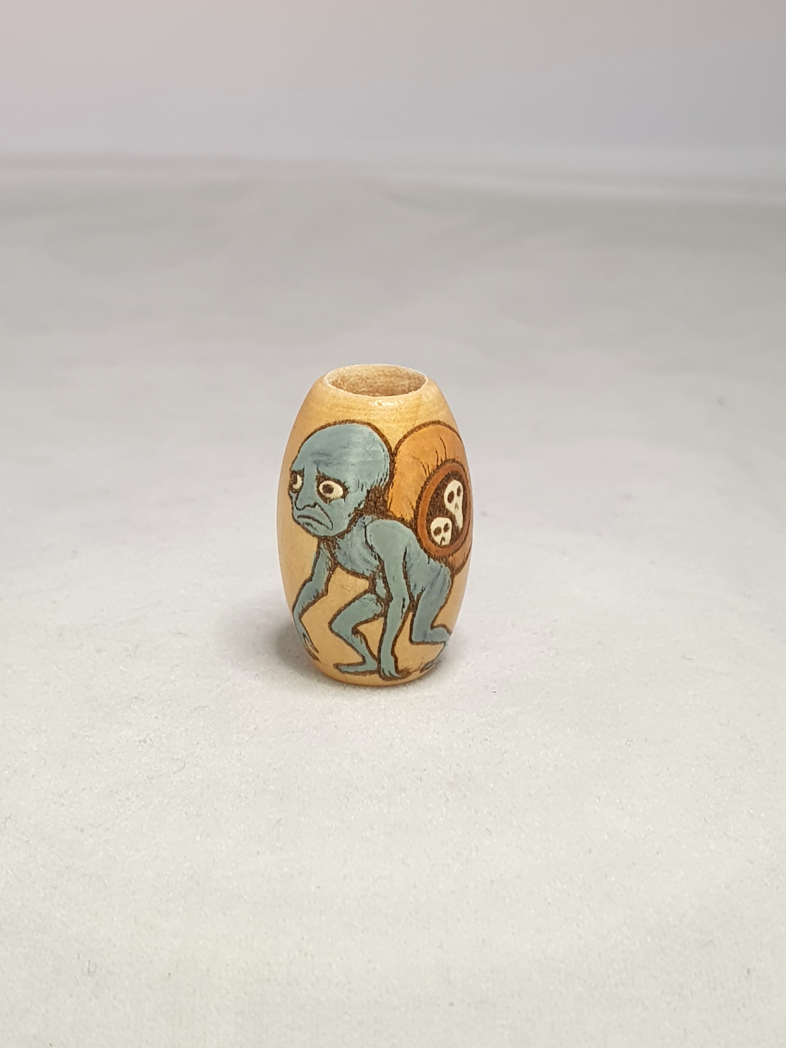 Sad Snail Dreadlock Bead