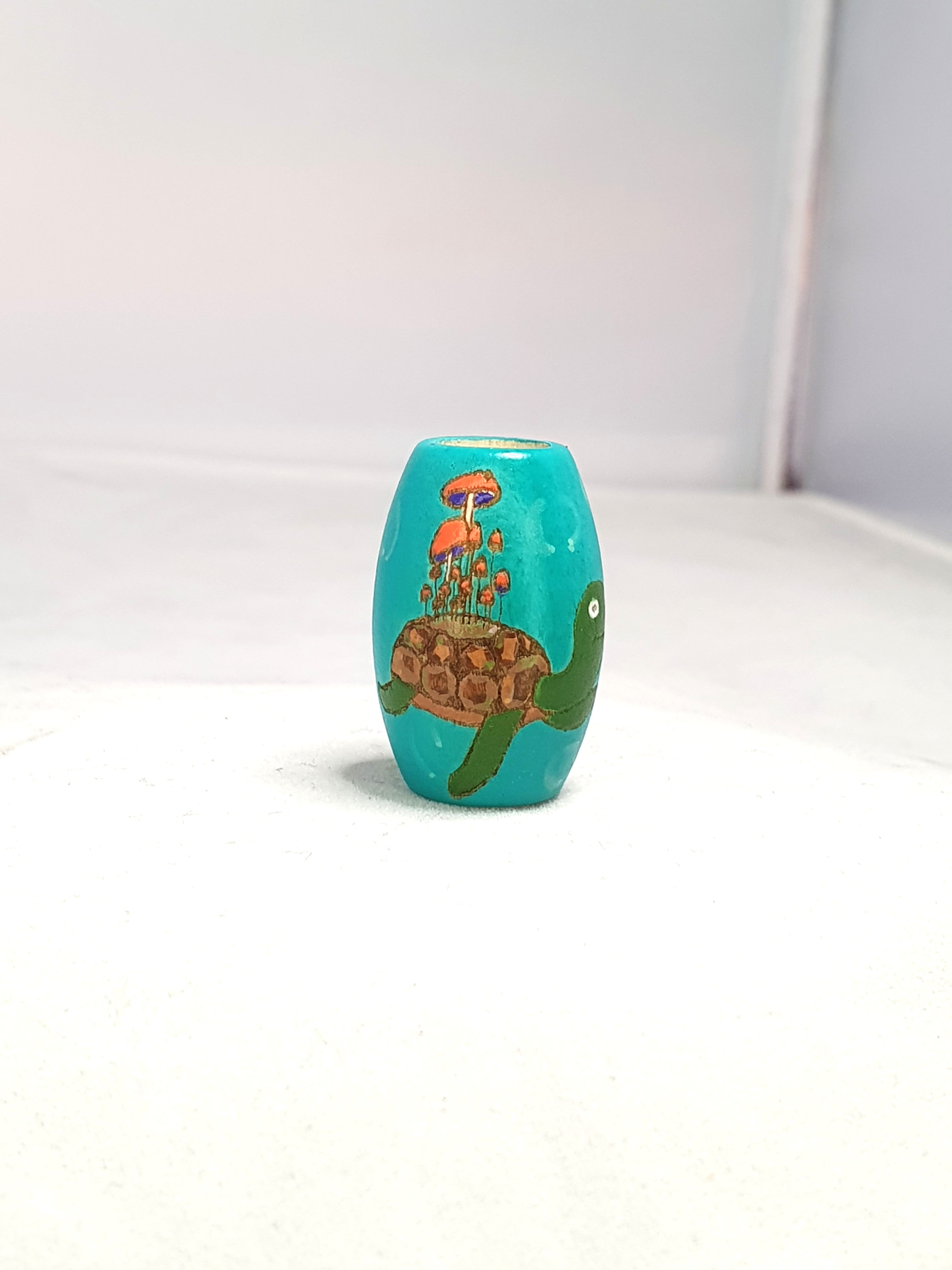Shroom Turtle Bead