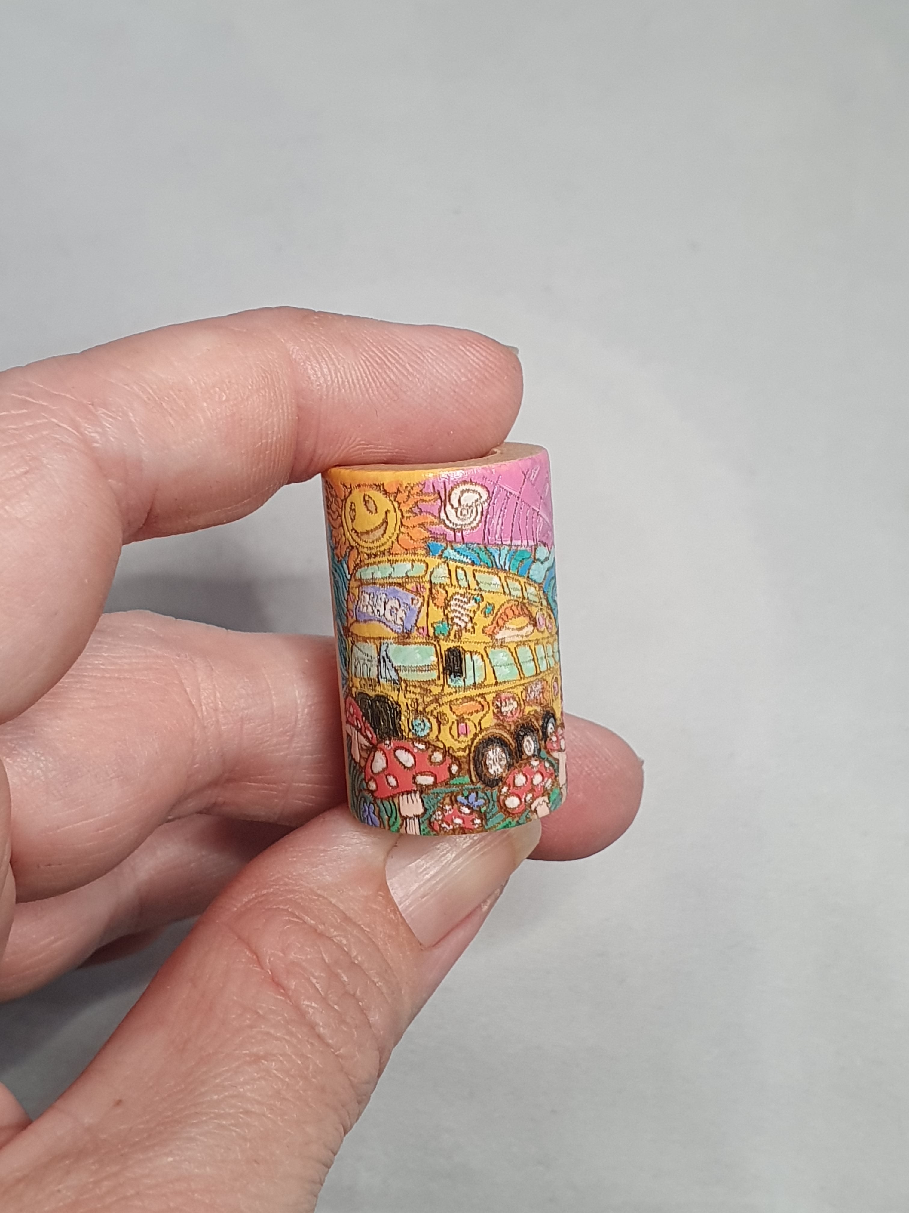 Trippy Bus Bead